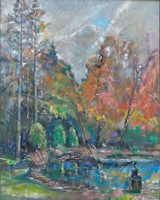 Pond 60x48 Oil on Canvas 2022