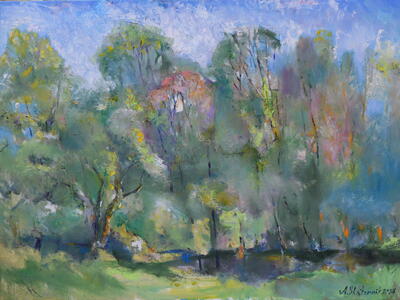 Synny Day 30x40 Oil On Canvas 2024