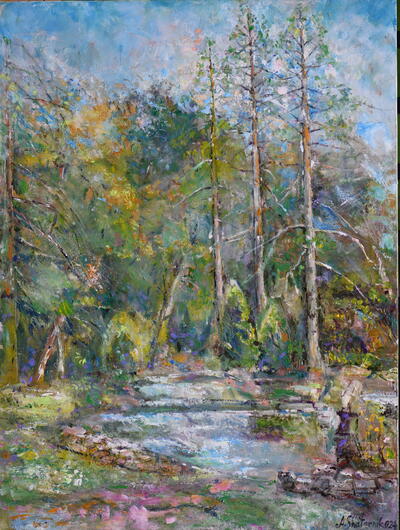 Pond 2 30x40 Oil On Canvas 2024